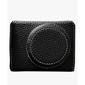 Retro Camera Protective Case for ZV1F / ZV - 1M2, Leather Bag with Opening Bottom & Tripod Mount, Shoulder Strap, Scratch Proof Design for Vlogging & Travel (Black)