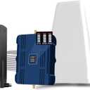 Cell Phone Booster for All U.S Carriers | Boosts 5G 4G LTE 3G | Cell Phone Signal Booster for Home and Office | Up to 3000Sq Ft 