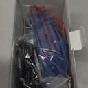 iClever BTH12 Kids Bluetooth Headphones,Colorful LED Lights Kids Headphones Wireless,74/85dBA Safe Volume,85H Playtime,Fast Charging,Bluetooth 5.2,Over Ear,Builtin Mic for iPad/Tablet/Airplane,Blue