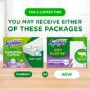Swiffer Sweep + Mop, Dry Pads Refill, Floor Cleaner for Dirt, Dust, Hair, Cleaning Cloths for Mopping Home, Bathroom, Kitchen, Dust Mop, Floor Duster, Lavender, 52ct