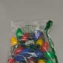 Brightown C9 LED Replacement Christmas Bulbs, 25 Pack Multicolor Shatterproof C9 Bulbs, Waterproof Commercial LED Holiday Bulb for Christmas String Light, E17 Intermediate Base, Dimmable