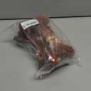 Dog Toys for Aggressive Chewers - 3 Pack Bacon Flavored Indestructible Dog Toy, Big Tough Chew Bone for Medium Large Breed 25-90lbs to Keep Them Busy, Happy Dog Gift (Brown)