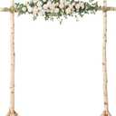 Ling's moment Wedding Arch Flowers - 6.5FT Floral Garland for Ceremony Arbor Backdrop Decoration - Artificial Rose Floral Swag for Sweetheart Table Birthday Party, Baby Shower, Blush Pink