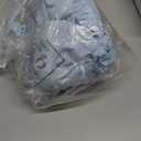 ALYVIA SPRING Waterproof Fabric Shower Curtain Liner, Washable Cloth Shower Curtain for Bathroom - Standard Size 72x72, Blue