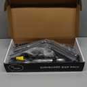 Ho Stevie! Surfboard Bike Rack - Fits Most Bikes, Easy Install, for Surf Boards 8 Feet Or Shorter - Cruise to Your Surf Spot (Black)