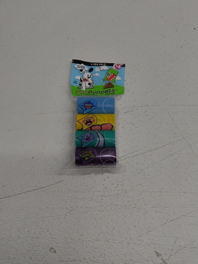 PooPuppets 4 Rolls 48 Bags 9*x13* Bags PooPuppets 4 Rolls 48 Bags 9*x13* Bags