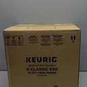 Keurig K-Classic Single Serve K-Cup Pod Coffee Maker, with 3 Brew Sizes, 48oz Removable Reservoir, Black