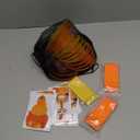 4 in 1 Fall Festival Thanksgiving Party Games with Ring Toss, Plastic Cones, Bean Bags, 3-Legged Race Bands, Thanksgiving Games for Family Boy Girl Adult Carnival Friendsgiving Outdoor Yard Activities