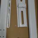 AX WABER Universal Floor TV Stand with Mount 70 Degree Swivel 9 Level Height Adjustable and Space Saving Design for Most 27 to 65 inch LCD, LED OLED TVs, Perfect for Corner & Bedroom White AX1006TW