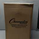 Champion Sports 6 Gallon Bucket with Padded Soft Seat Lid - Durable Construction - Balls Not Included - Ideal for Baseball, Softball, T-Ball, Practice Balls, and Lacrosse