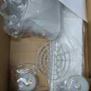 Kxuhivc Portable Air Conditioner Window Vent Kit, Adjustable Window Seal with 5.9 Inch Diameter, 78.7 Inch Length Exhaust Hose for A/C Unit Universal for Sliding Glass Doors