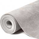 Suede Auto Headliner Fabric 98" L  60" W with Foam Backing - Tube Packaging - Light Grey Interior Replacement Material for Car/Truck/SUV/RV Roof - Home Repair/DIY Headliner Material