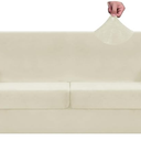Amazon.com: ZNSAYOTX Luxury Couch Cover 4 Piece Stretch Sofa Covers for 3 Cushion Couch Thick Soft Spandex Sofa Slipcover Living Room Anti Slip Dogs Pet Furnitre Protector (Beige, Sofa) : Home & Kitchen