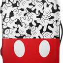 dicilly Luggage Cover Mouse Hands gesture Suitcase Cover Baggage Covers Fit 29-32 Inch Luggage (Go Travel)