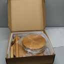 Cupcake Stand, 4 Tier Cupcake Tower Stand for 50 Cupcakes, Wood Cake Stand, Wedding Cake Stands, Cupcake Display Stand, Cup Cake Tower Stand for Birthday Anniversary Party Decoration