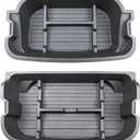 Dual-Layer Trunk Storage Box for Tesla Model Y - Durable Rear Cargo Organizer for Enhanced Storage Efficiency(Trunk 051AB)