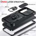 6 x LeYi for Samsung Galaxy S24-FE Case: [ ] Samsung S24 FE Case with S24FE Screen Protector X2 & Magnetic Stand, Military-Grade Cell Galaxy S 24 FE Phone, Black