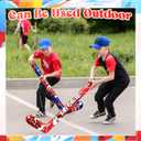 Deekin Set of 12 32 Inch Inflatable Hockey Sticks Party Favors Birthday Decorations, 4 Trendy Style, Funny Blow Up Hockey Stick Sports Birthday Party Supplies