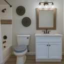Toilet Seat, Slow Close, Premium Moulded Wood, Quick Release, Slate Marble Look, PIKLiDS, Laminated Woodgrain Finish (Elongated)