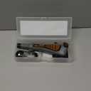 Cordless Pen Sander, Variable Speed and USB Charging with LED Light, Multi-Purpose Power Tool for Sanding, Polishing, Finishing, DIY Crafts (Grey)