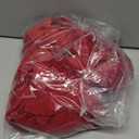 Christmas Red Velvet Bow 18 x 36 Inch Christmas Tree Decorative Large Velvet Bow for Holiday Indoor and Outdoor Decorations(4 Pieces)