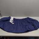 FreshCulture Queen Bed Skirt, Elastic Wrap Around Bed Skirt Queen Size, Bed Skirts for Adjustable Bed, Easy Fit with 18 Inch Drop Length, Hotel Quality Dust Ruffle for Queen Bed (Navy Blue)