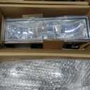 Headlights Assembly Fit 1994-1999 Chevrolet C/K 1500 2500 Suburban / C1500 C2500 C3500 K1500 K2500 K3500 / 1995-1999 Tahoe/for 1994 Chevy Blazer Chrome Housing Clear Reflector