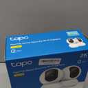 Tapo 2K Pan/ Tilt Security Camera for Baby Monitor, Dog Camera w/ Motion Detection, 2-Way Audio Siren, Night Vision, Cloud&SD Card Storage, Works w/ Alexa & Google Assistant, 2-Pack (Tapo C210P2)