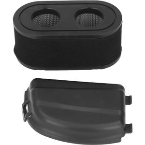 String Trimmer Air Cleaner with Cover Kit 594106 Plastics Black Wearproof Replacement Part for Lawn Mower Engine