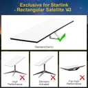 Starlink Gen 3 Cable, Standard Starlink Cable,Starlink Gen 3 Waterproof Grey Cable 30FT for Starlink Standard Generation 3 (30FT)