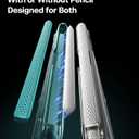 TORRAS Ostand K3 Neo for iPad mini 7 A17 Pro Case, iPad mini 6 case, Viewing Angles Adjustable, Ultra Stable Stand, Shockproof Protective Slim Kickstand Case with Pencil Holder, Glacier Sprint