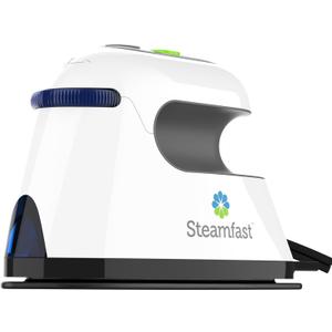 Steamfast Modal Dual-Voltage Craft Steam Iron, Non-Stick Sole Plate Tackles Stubborn Wrinkles, Temperature Control, Quick Heat Time, Portable, Travel Friendly, Easy to Clean, Cord Storage, White