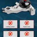 AW6009 Water Pump Kit with Gasket Compatible with 2007-2020 Silverado 1500/2500/3500, Tahoe, Suburban, Sierra, Yukon, Escalade, Rainier Canyon with 4.8L 5.3L 6.0L 6.2L V8 Replaces 45010, 252-901