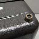 Milkhouse Space Heater, 1300W/1500W Electric Heater with Thermostat, 3 Heat Settings, Safe and Quiet for Home Garage Workshop Warehouse, Black