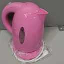 OVENTE Electric Kettle, 1.7L Fast Boiling Water Heater for Coffee or Tea, BPA Free with Water Level Gauge, Auto Shut-Off, Boil-Dry Protection, Indicator Light and Removable Filter, Pink KP72P