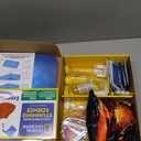 Blue Marble National Geographic Stunning Chemistry Set - Mega Science Kit with 45 Easy Experiments- Make a Volcano and Launch a Rocket, STEM Projects for Kids Ages 8-12, Science Toys