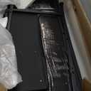 Huuger 63 Inch Dresser for Bedroom, Long Dresser with 10 Fabric Drawers, TV Stand for 55, 65, 70 Inch TV, Toy Storage Organizer for Closet, Grey