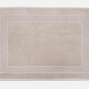 Elena Cotton Combed Bath Mat Beige 20Inx31In 