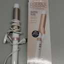 Conair Double Ceramic 1 -Inch Curling Iron, 1 -Inch Barrel Creates Loose Curls, Hair Curler for Use on Medium & Long Hair, White/Rose Gold