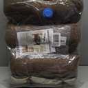 Non-Slip Chair Cushions for Dining Chairs Set of 4 Thick Kitchen Chair Pads Dining Room Seat Cushion with Ties 16" x 16" x 4" Coffee