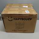 White Bounce House, Bounce House for Kids 3-6 with Double Slides, Bouncy House with Ball Pit Blower Included, Bouncy Castle IndoorOutdoor, 10.5ft L x 9.3ft W x 7.3ft H, Nice Choice for Party