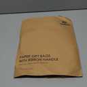 Vitalizart Paper Gift Bags With Ribbon Handles Set of 10 Assorted Colors Bulk Reusable For Gift Wrap Girls Kids Birthday Bridal Shower Party Favors Goodie Bags Candy Christmas 7.87"x3.54"x7.09" Small