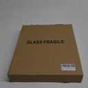 8x10 Wood Picture Frame Rustic Photo Frame Real Glass for Wall and Tabletop Brown - Pack of 2