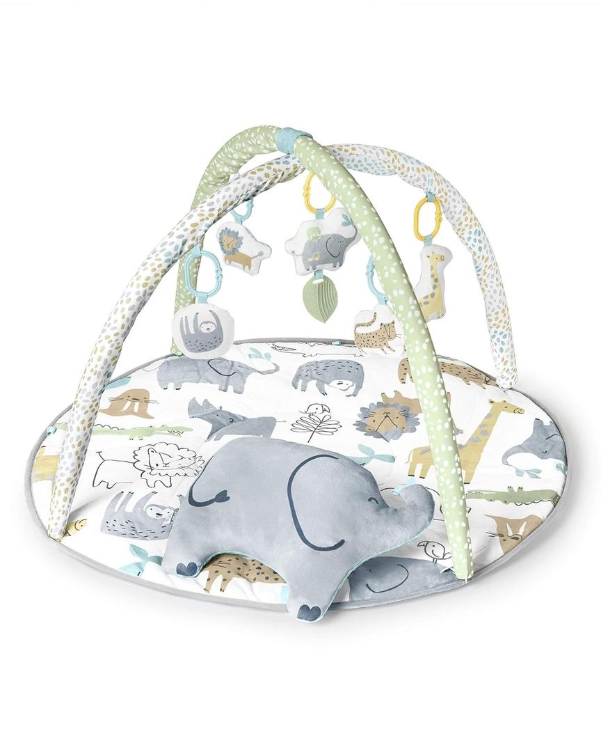 Skip Hop Carter's Safari Baby Play Mat and Infant Activity Gym