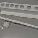 CHONIC Storage Holder for Dyson Airwrap, Farmhouse Curling Iron Accessories Rack Wall Mount, Wood Hair Wrap Styler Tools Holder, Vacuum Attachments Display Stand for Bathroom Organizer (White)