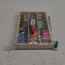 Wooden Train Set 9 PCS - Train Toys with Storage Box, Magnetic Toy Trains Compatible with All Major Brands, Gift for Toddlers, Boys and Girls Aged 3+