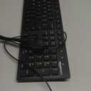 HotFox Wireless Keyboard and Mouse Combo, Full-Size Retro Typewriter Keyboard with Round Keycaps, Ergonomic Design for Windows PC, Home and Office Use -Red