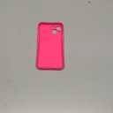 Hython Case for iPhone 14 Case Glitter Cute Sparkly Shiny Bling Sparkle Phone Cases 6.1", Thin Slim Fit Soft TPU Bumper Shockproof Rubber Protective Cover for Women Girls Girly, Hot Pink