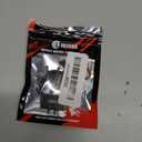 INJORA RC Servo Steering Servo with Servo Mount and Horn for RC Car Boat Model Parts Axial SCX24 Upgrade Parts (Grey)