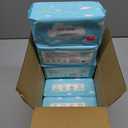 HAPPY BUM Baby Wipes, Large Dry Wipes for Baby, Unscented, Sensitive Skin, Wet and Dry Use, 600 Count, 6 Packs